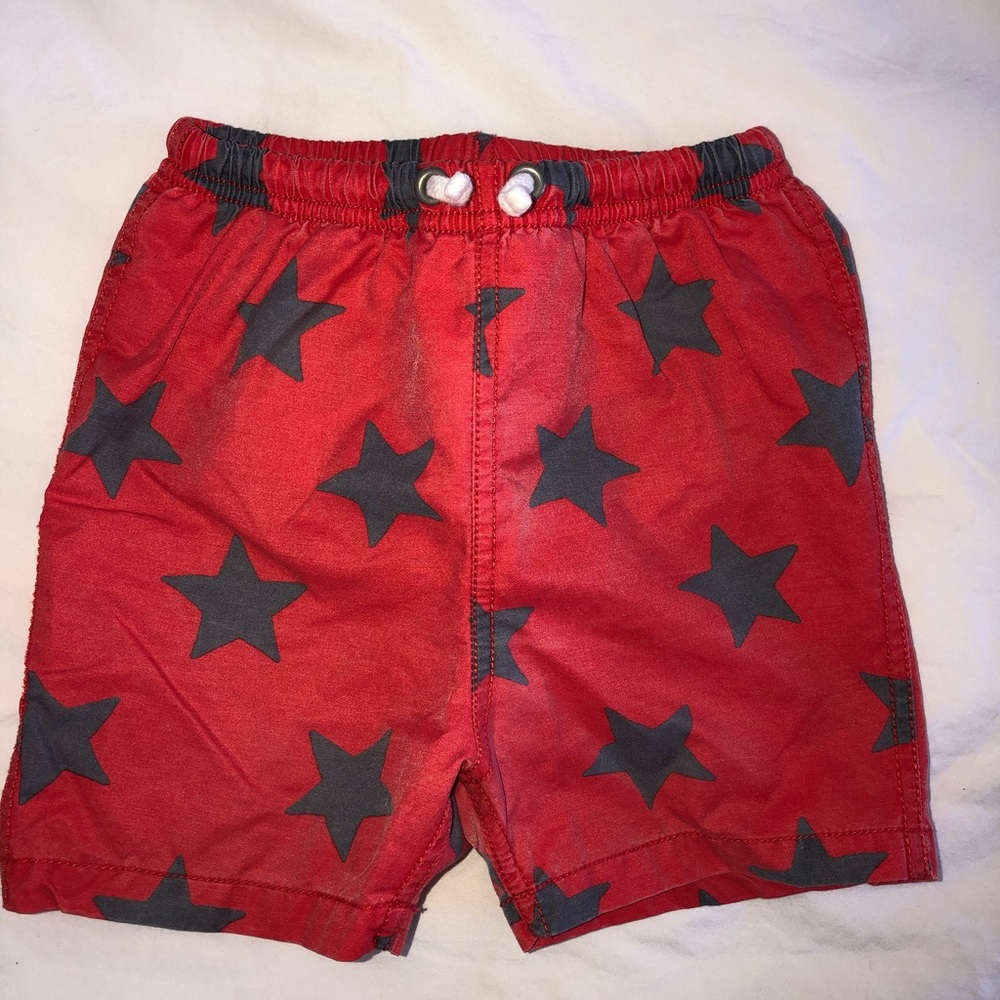 super cute toddler swim trunks